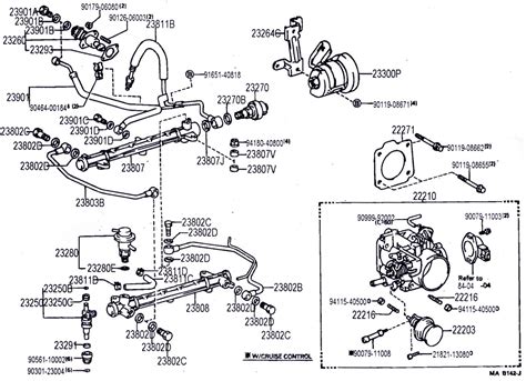 toyota 22re engine fuel diagrams 
